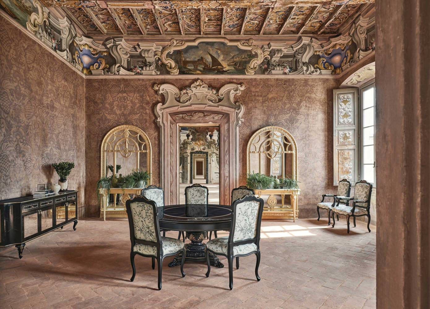 Bellotti ezio classic interior design dining room