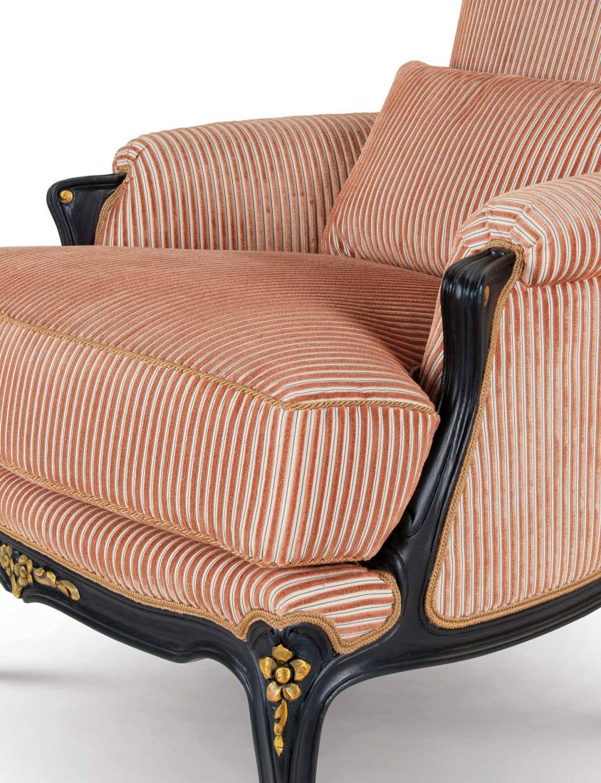 Bellotti ezio luxury italy furniture 25 1041 armchair classic carved wood gold 5