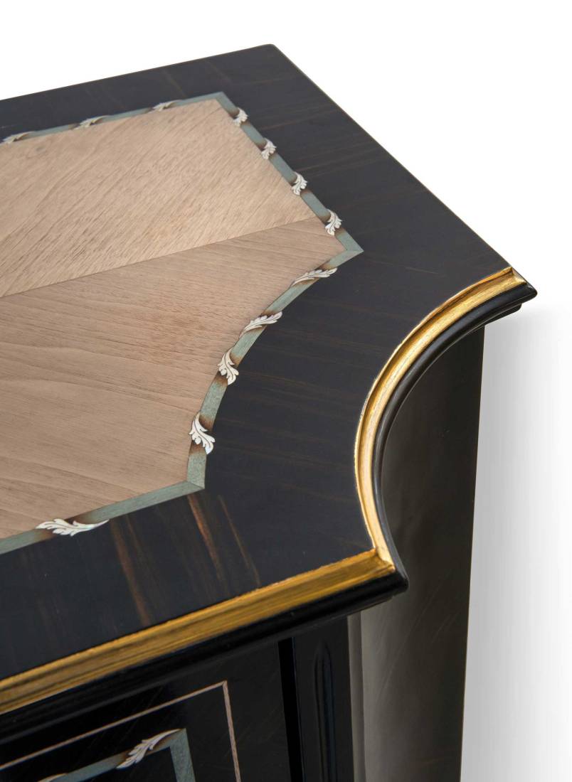 Bellotti ezio luxury italy furniture 25 1053 sideboard classic mirrored glass 6