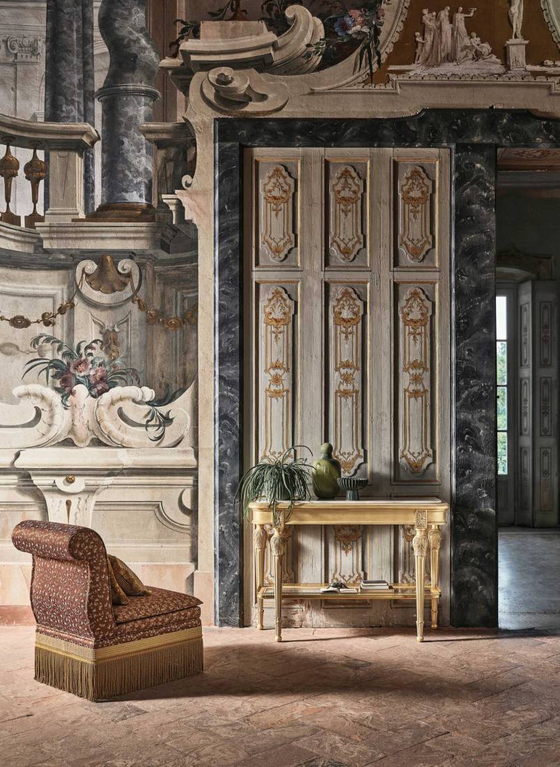 Bellotti ezio luxury italy furniture 25 1054 consolle classic marble gold 3