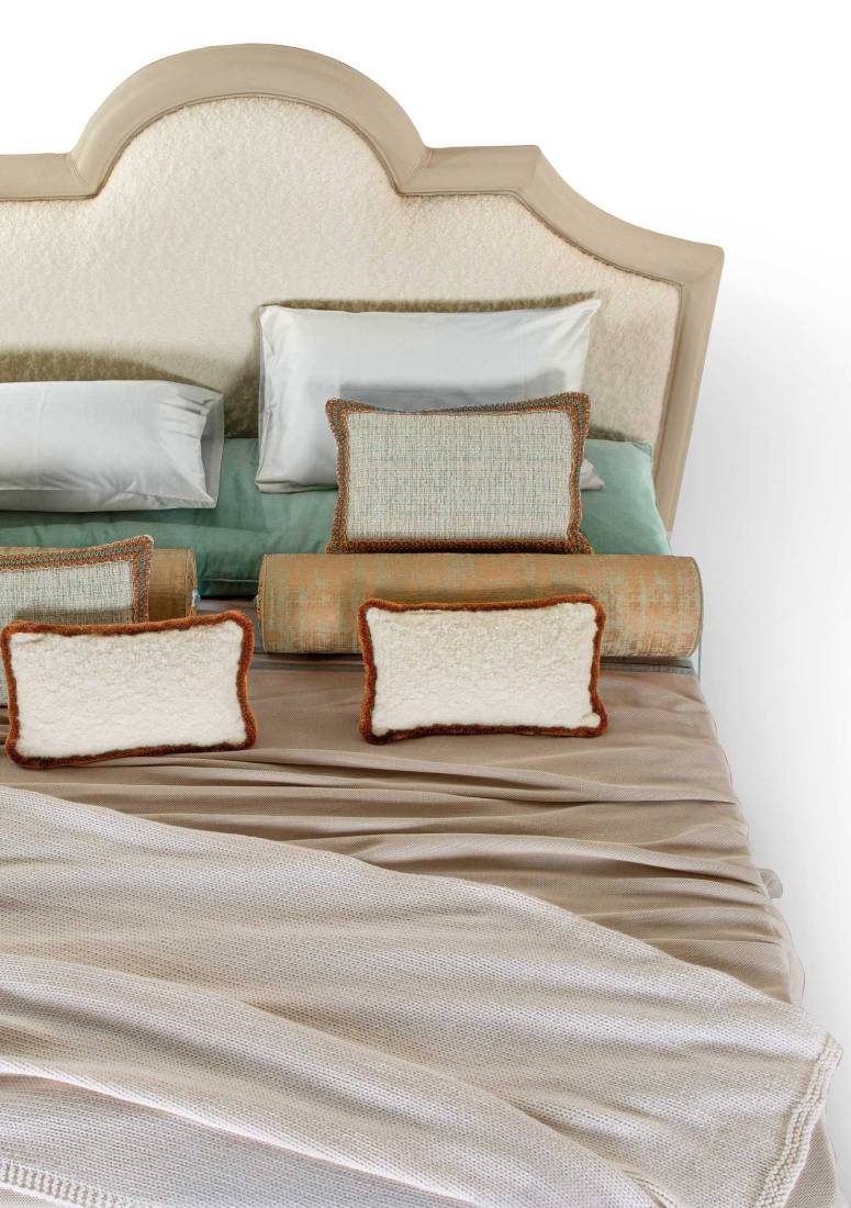 Bellotti ezio luxury italy furniture 25 1060 bed classic upholstered headboard 4