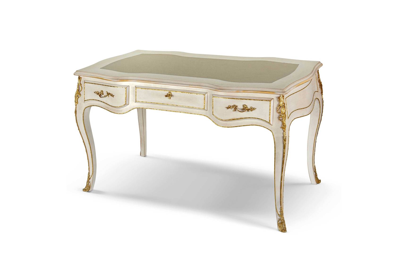 Bellotti ezio luxury italy furniture 5042 consolle classic gold desk 00
