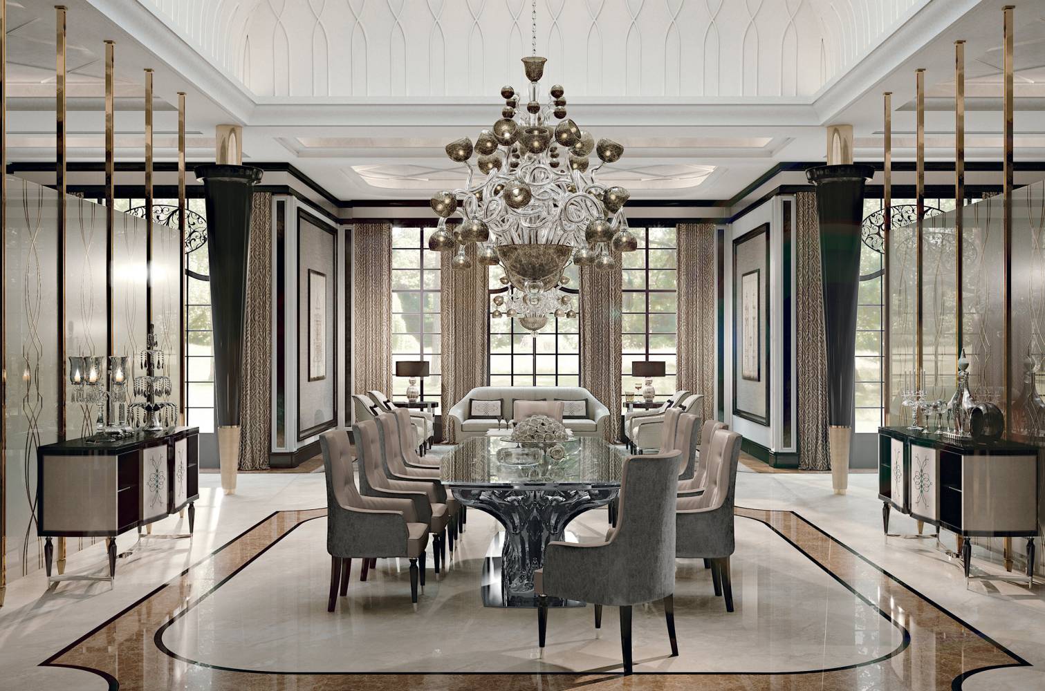 Bellotti ezio classic design dining 5