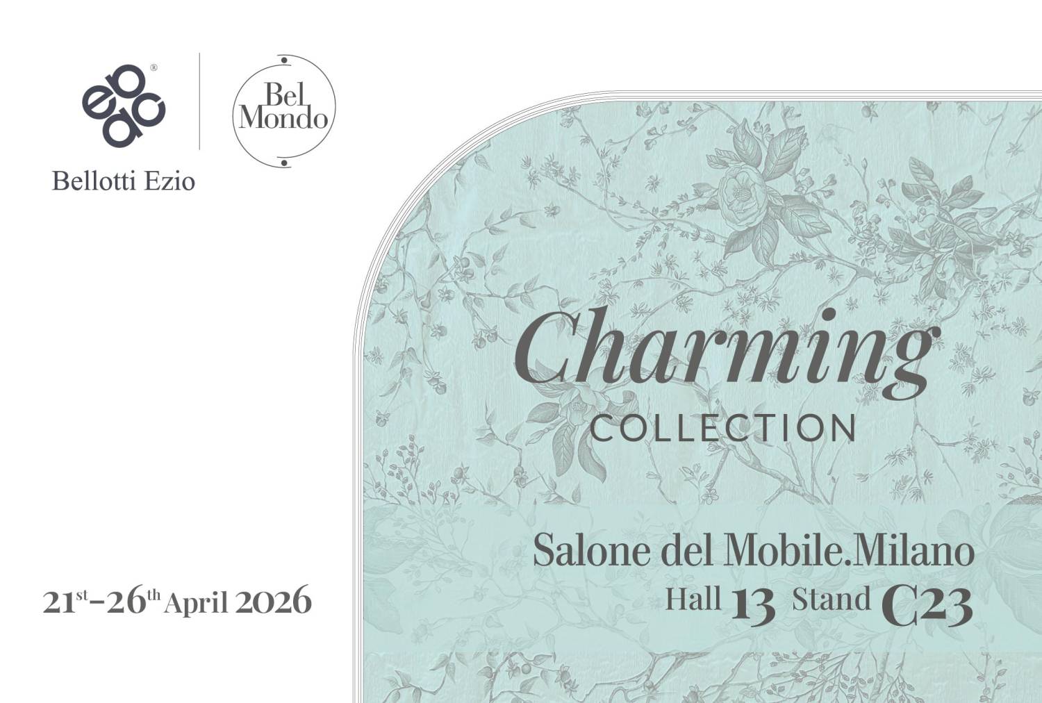 Bellotti ezio invitation salone del mobile 2026 web